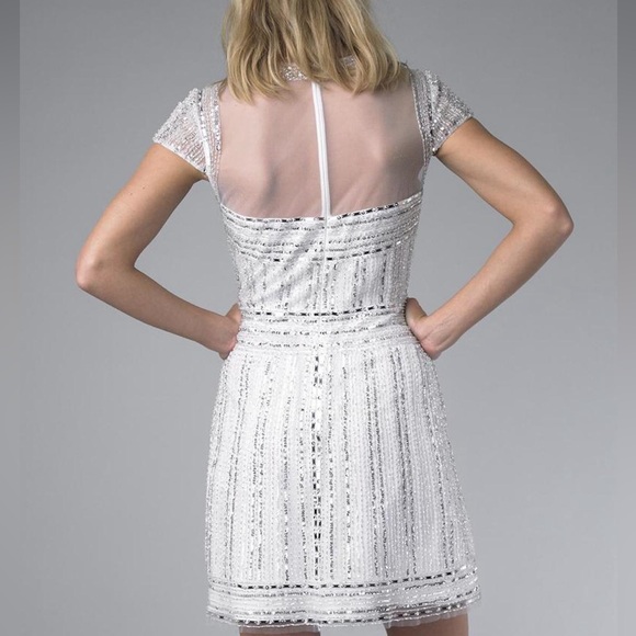 Basix Black Label Sequin Beaded Dress - Picture 3 of 4